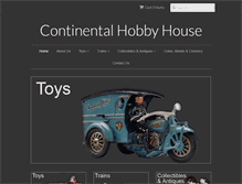 Tablet Screenshot of continentalhobby.com